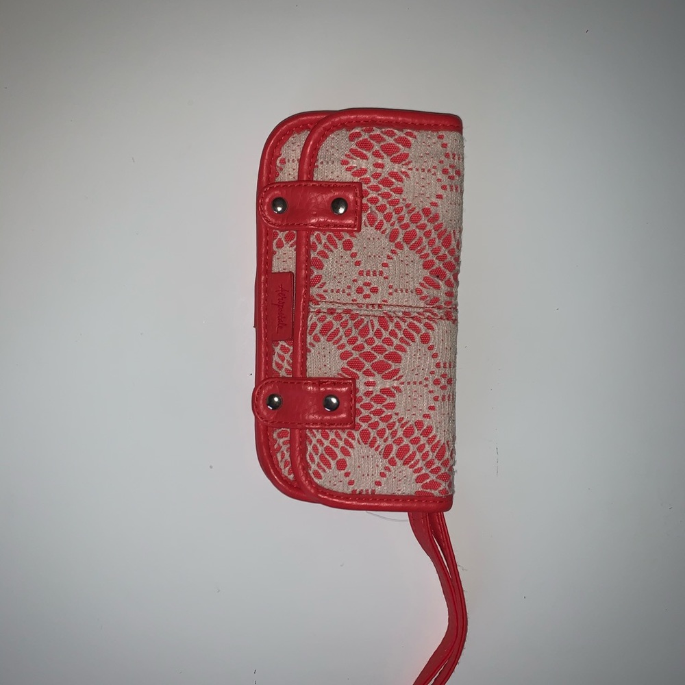 Cream and Tangerine Aeropostale Wallet